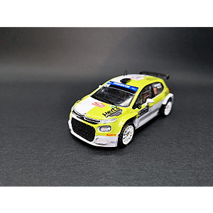 Miniatura personalizada base IXO Citröen C3 Rally2 - DNF Rally Monte-Carlo 2023 - Eamonn Boland/ "M.J."