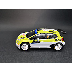 Miniatura personalizada base IXO Citröen C3 Rally2 - DNF Rally Monte-Carlo 2023 - Eamonn Boland/ "M.J."