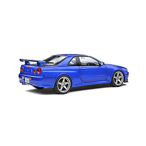 Solido Nissan Skyline (R34) GT-R – Bayside blue – 1999