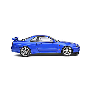 Solido Nissan Skyline (R34) GT-R – Bayside blue – 1999