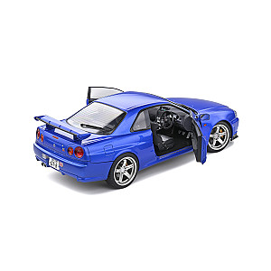 Solido Nissan Skyline (R34) GT-R – Bayside blue – 1999