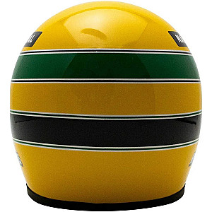 Mini Helmet Ayrton Senna - Escala 1/2 - World Champion 1990
