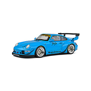 Solido Porsche 911 Type 993 RWB Bodykit Shingen 2018 Blue 