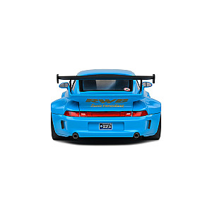 Solido Porsche 911 Type 993 RWB Bodykit Shingen 2018 Blue 