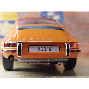 Porsche 911 S, laranja, 1968