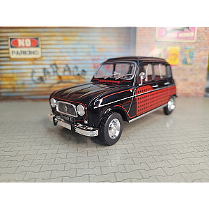 Renault 4L Parisienne, black/Decorated, 1964