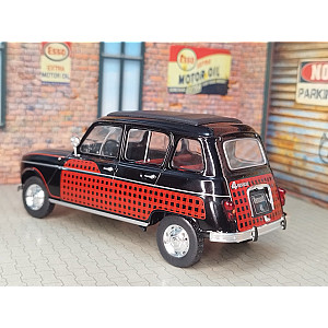 Renault 4L Parisienne, black/Decorated, 1964