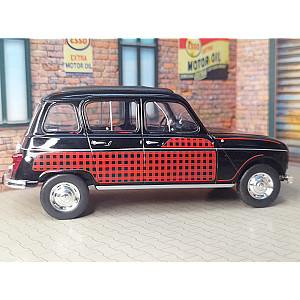 Renault 4L Parisienne, black/Decorated, 1964