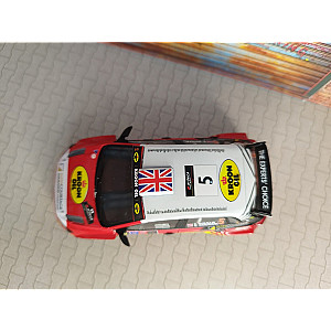 Miniatura personalizada RPT063 base IXO VW Polo GTI R5 #5 - 2º lugar Rally Ardeca Ypres 2023 - Chris Ingram/ Alexander Kihurani