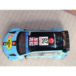 Miniatura personalizada RPT064 base IXO Skoda Fabia Rally2 EVO #28 - 15º lugar Rally Monte-Carlo 2023 - Chris Ingram/ Craig Drew