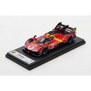 Looksmart Ferrari 499P 3.0L Turbo V6 - Winner Le Mans 2023 - Alessandro Pier Guidi/ James Calado/ Antonio Giovinazzi - 1/43