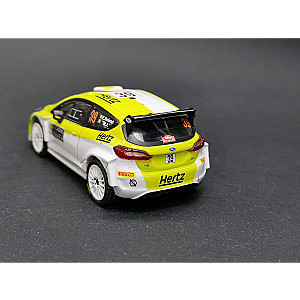 Miniatura personalizada base IXO Ford Fiesta Rally 2 MKII  #39 - 24º classificado Rali de Monte-Carlo 2024 - Eamonn Boland / "M.J."