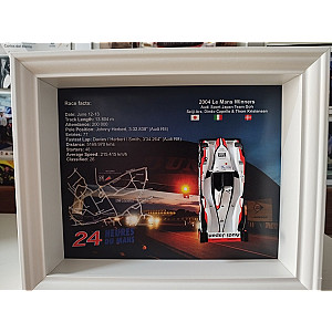 Quadro 20x25 cm - Le Mans Winners - Audi R8