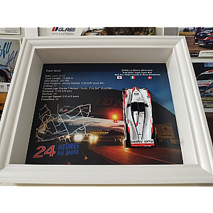 Quadro 20x25 cm - Le Mans Winners - Audi R8