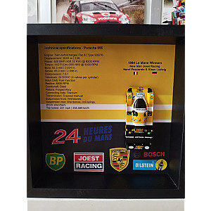 Quadro 20x25 cms - Le Mans Winners - Porsche 956