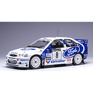 IXO 1:18 18RMC170 Ford Escort WRC #8 - 3º classificado rali RAC de 1998 - Bruno Thiry & S. Prevot