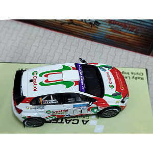 Miniatura personalizada RPT073 base IXO VW Polo GTI Rally2 #1 - 1º classificado Legend Fires North West Stages 2024 - Chris Ingram & Alexander Kihurani