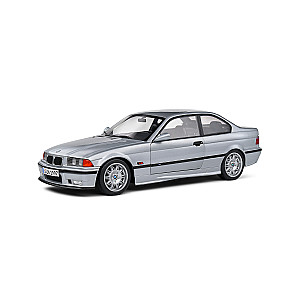 Solido 1:18 S1803913 BMW E36 M3 Coupé – Artic Silver – 1990