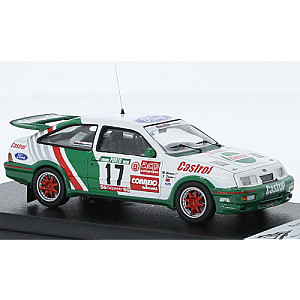 Trofeu 1:43 TRORRAL-127 Ford Sierra RS Cosworth #17 - Team Diabolique, Rally Portugal . Vinho do Porto 1988 - Joaquim Santos/ Miguel Oliveira