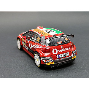 Miniatura personalizada RPT052 base IXO do Citröen C3 Rally2 #54 - Rally de Portugal 2023 - José Pedro Fontes/ Inês Ponte