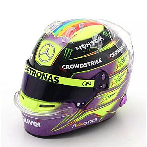 Mini Helmet Lewis Hamilton #44 - Época 2023 - Escala 1/5