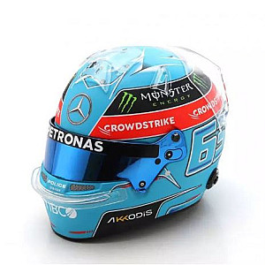 Mini Helmet George Russell #63 - GP Brasil 2022 - Escala 1/5