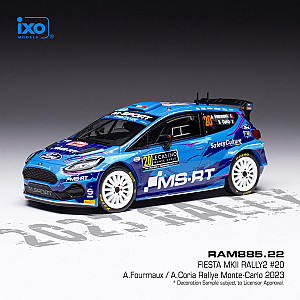 IXO 1:43 IXORAM885 Ford Fiesta MkII Rally2 #20 - 13º classificado Rally Monte-Carlo 2023 - Adrien Fourmaux / Alexandre Coria