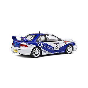 Solido 1:18 S1807403 Subaru Impreza S5 WRC99 (Night version) #8 - DNF Rally Azimut di Monza 2000 - VALENTINO ROSSI/ Carlo Cassina