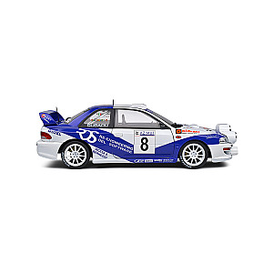 Solido 1:18 S1807403 Subaru Impreza S5 WRC99 (Night version) #8 - DNF Rally Azimut di Monza 2000 - VALENTINO ROSSI/ Carlo Cassina