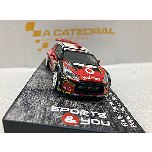 Miniatura personalizada base IXO RPT018 do Citröen DS3 R5 #7 - 1º classificado Rally de Ferrol 2018 - Pepe Lopez/ Borja Rosada