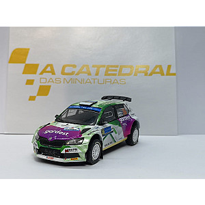 Miniatura personalizada base IXO RPT040 do Skoda Fabia Rally2 EVO #36 - 24º classificado Rally Estonia 2022 - Gregor Jeets/ Timo Taniel